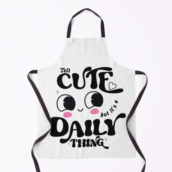 Item preview, Felt Cute But It's a Daily Thing Funny Cartoon Girl Design designed and sold by RajDeals.
