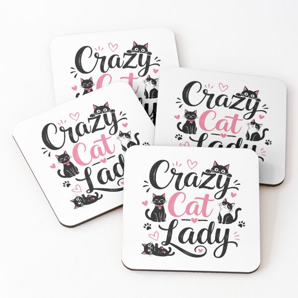 Item preview, Crazy Cat Lady designed and sold by MusesWhispers.