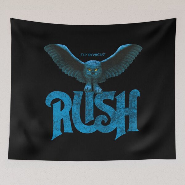 Item preview, rush band owl vintage rock designed and sold by Ikhsan Kunto Wibisono.