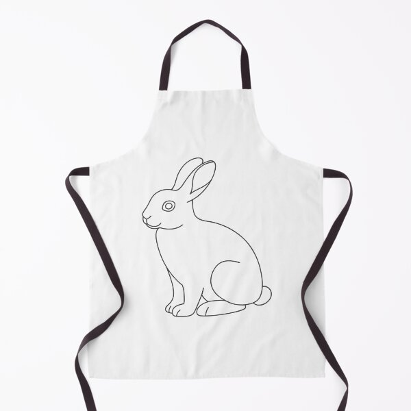 Item preview, Rabbit Friendly 1 Line Art Gift designed and sold by OneLine Studio.