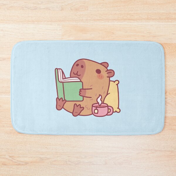 Item preview, Cute Capybara Chilling And Reading A Book designed and sold by rustydoodle.