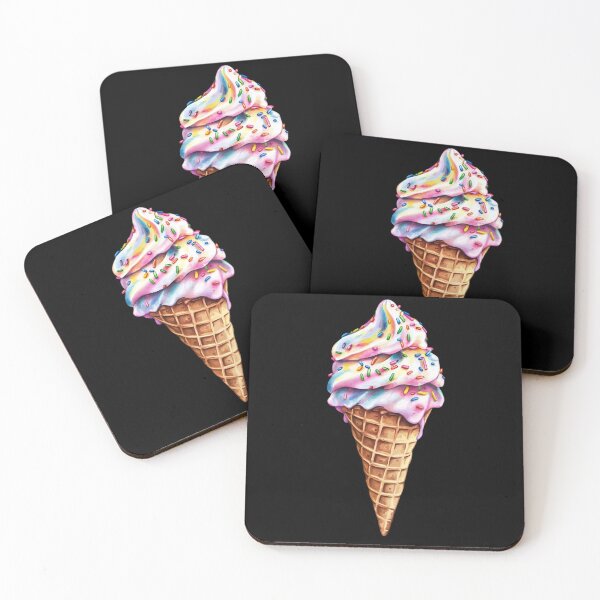 Item preview, Cono de helado colorido designed and sold by Munsonlookfor.