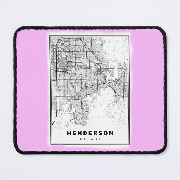 Item preview, Minimalist Henderson Map designed and sold by Tamas Das.