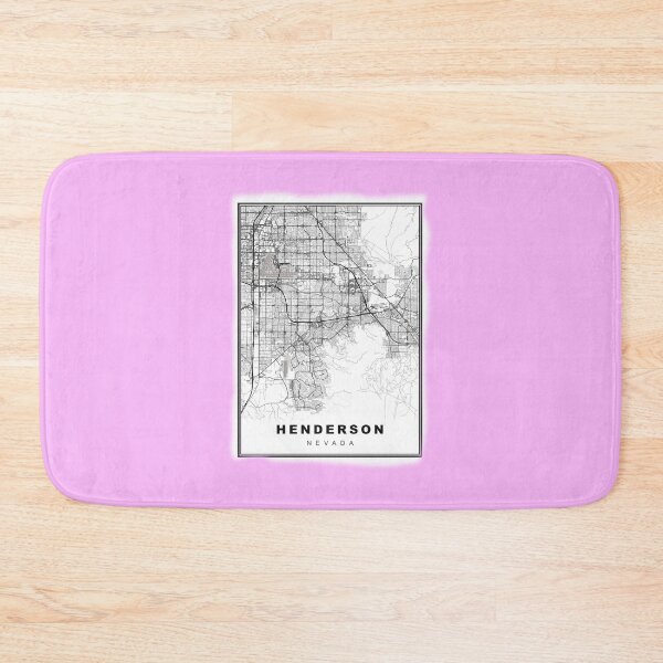 Item preview, Minimalist Henderson Map designed and sold by Tamas Das.