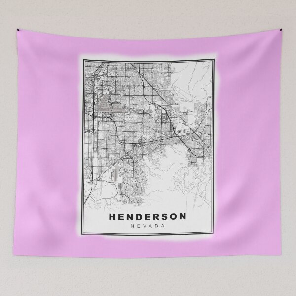 Item preview, Minimalist Henderson Map designed and sold by Tamas Das.