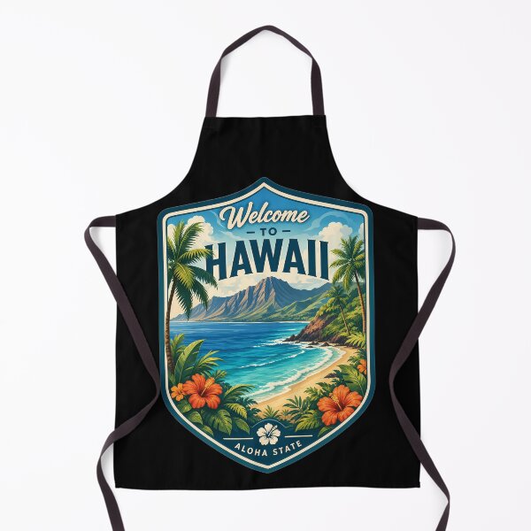 Item preview, Hawaii Travel Landscape - The Aloha State designed and sold by FrontierCosmic.