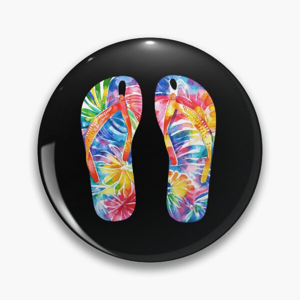Artikelvorschau, Sehr bunte Flip-Flops entworfen und verkauft von Munsonlookfor.