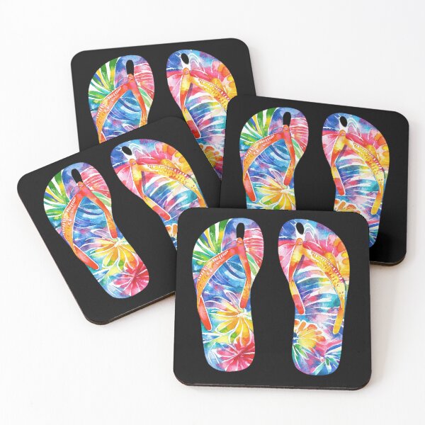 Item preview, Very Colorful Flip Flops designed and sold by Munsonlookfor.