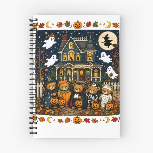 Item preview, Spooky Sweet Teddy Bear Trick or Treat Night designed and sold by KireVeronica.