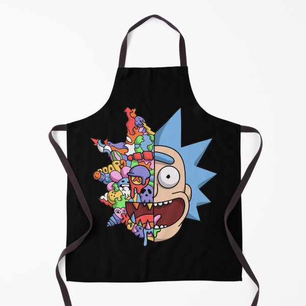 Item preview, Psychedelic Split Face – Color Explosion Cartoon Design designed and sold by PosterFuel.