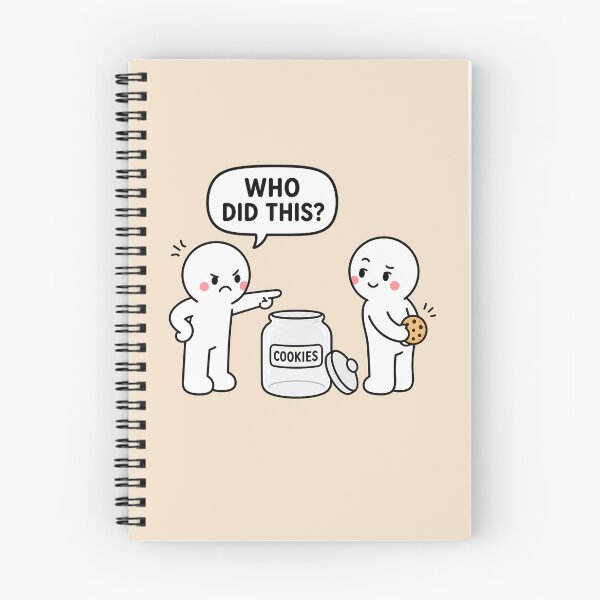 Item preview, Who Did This Cookie Meme designed and sold by MonkiFlipp.