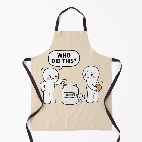 Item preview, Who Did This Cookie Meme designed and sold by MonkiFlipp.