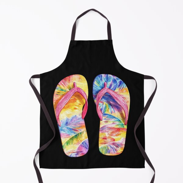 Item preview, Pair of Colorful Flip Flops designed and sold by Munsonlookfor.