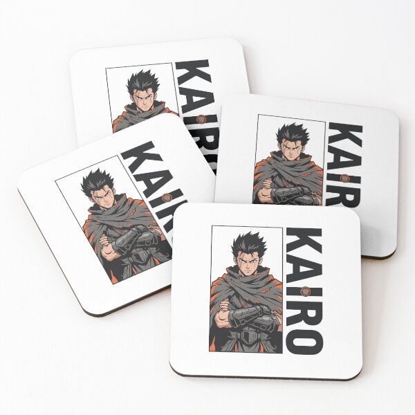 Item preview, Kairo Original Anime Warrior Dark Fantasy Hero Typography T-Shirt designed and sold by StickerNestYou.
