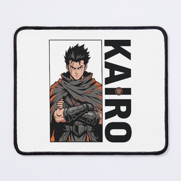 Item preview, Kairo Original Anime Warrior Dark Fantasy Hero Typography T-Shirt designed and sold by StickerNestYou.
