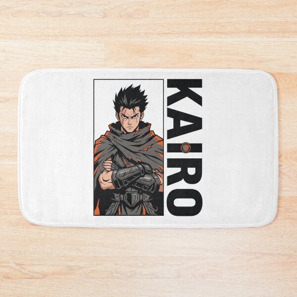 Artikelvorschau, Kairo Original Anime Warrior Dark Fantasy Hero Typography T-Shirt entworfen und verkauft von StickerNestYou.