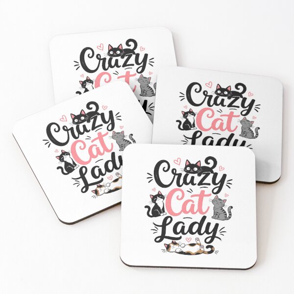 Item preview, Crazy Cat Lady designed and sold by MusesWhispers.