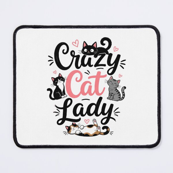 Item preview, Crazy Cat Lady designed and sold by MusesWhispers.
