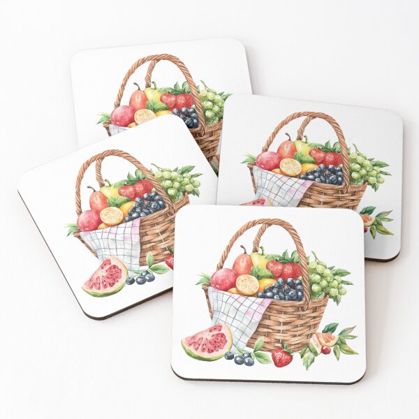 Item preview, Basket full of Fruits designed and sold by Munsonlookfor.