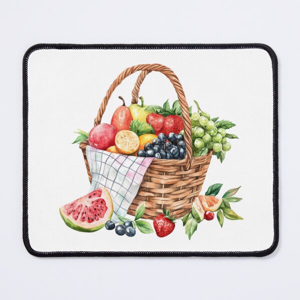 Item preview, Basket full of Fruits designed and sold by Munsonlookfor.