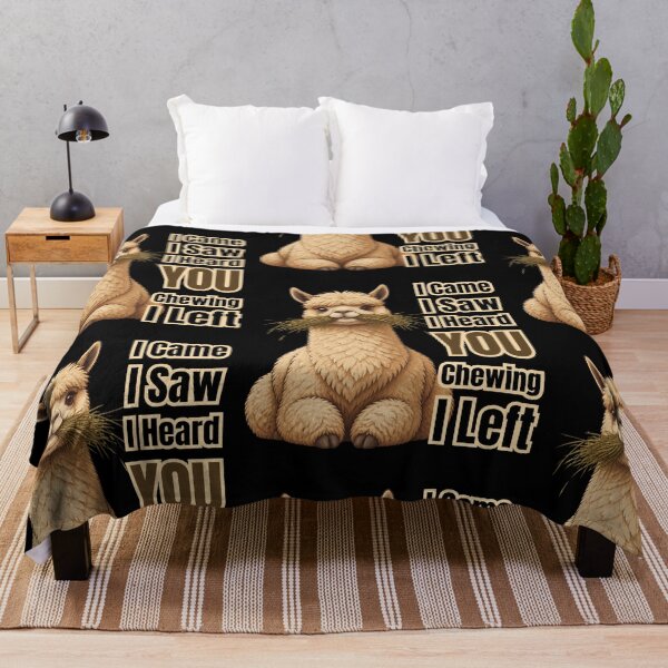 Item preview, I Saw I Heard You Chewing I Left designed and sold by tellia-kallisto.