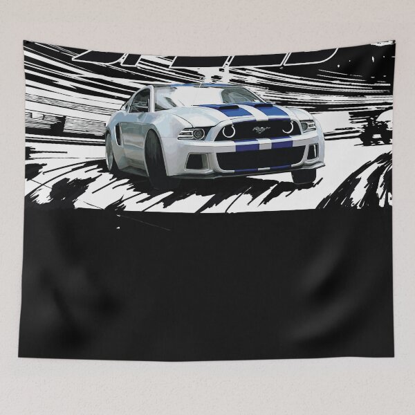 Item preview, Mustang GT Speed Line Vector Graphic designed and sold by cowtownCOWBOY.
