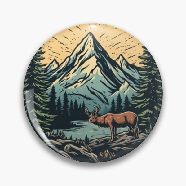 Item preview, Alpine Summit Stag designed and sold by KAVRAO.