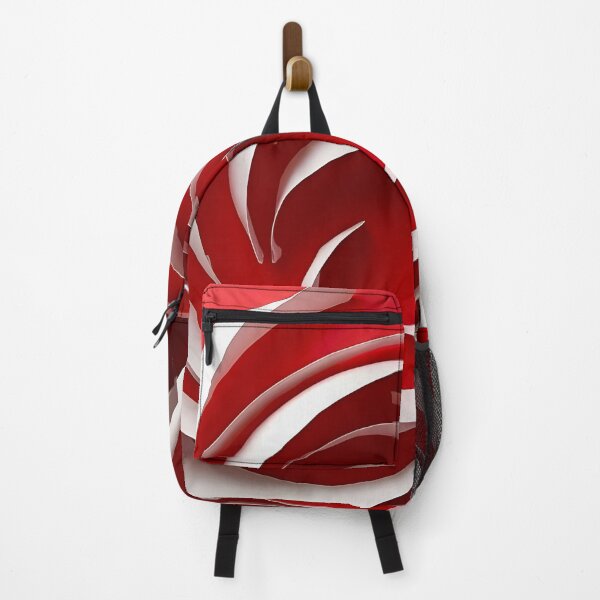 Item preview, Spiral Vortex in Red and White designed and sold by Vicky Brago-Mitchell®.