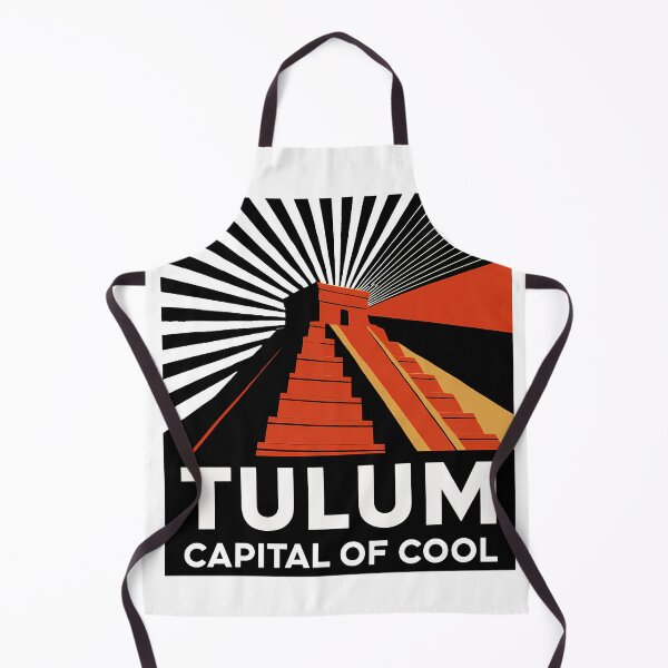 Item preview, Tulum Mexico Travel Souvenir - Playa Paraiso Beach & Maya Ruins Art designed and sold by OzzFrequency.