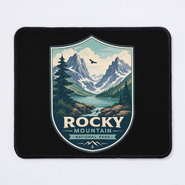 Item preview, Rocky Mountain National Park Colorado Travel Landscape designed and sold by FrontierCosmic.
