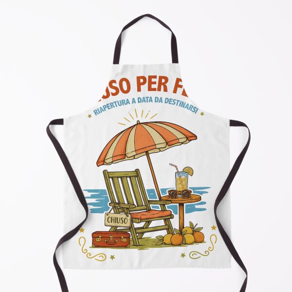 Item preview, Chiuso per ferie,riapertura a data da destinarsi,, italian summer vibe designed and sold by BARKAcreations.