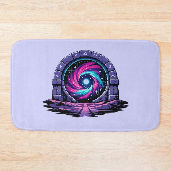 Item preview, Neon Retro Anime Celestial Gateway designed and sold by KungPowUnicorn.