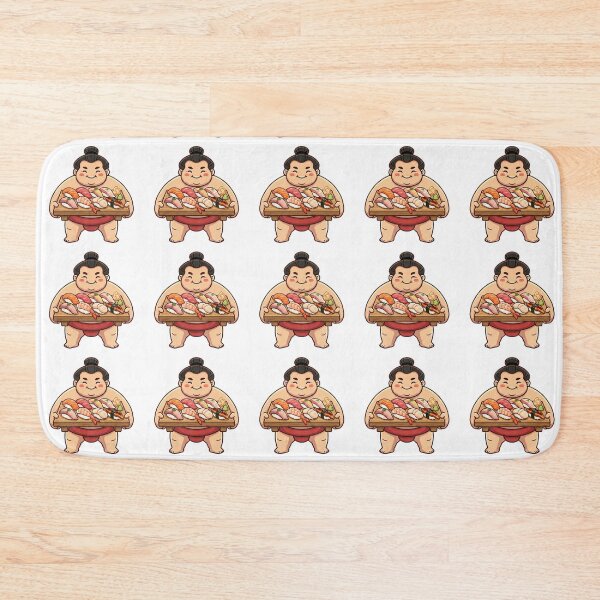 Item preview, Simple and Cute Sumo Logo - Sushi designed and sold by Studio-MiMi.