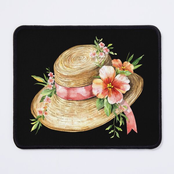 Item preview, Strawhat with Flower Ribbon designed and sold by Munsonlookfor.