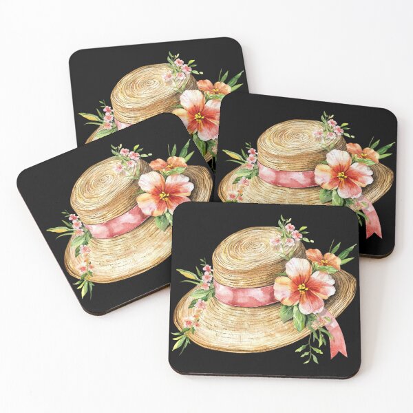 Item preview, Strawhat with Flower Ribbon designed and sold by Munsonlookfor.