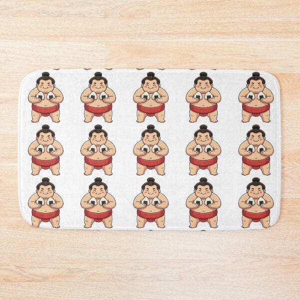 Item preview, Simple and Cute Sumo Logo - Rice Ball designed and sold by Studio-MiMi.