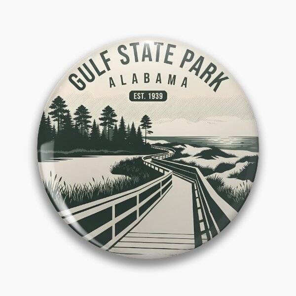 Item preview, Gulf State Park Alabama designed and sold by DetourDgn.