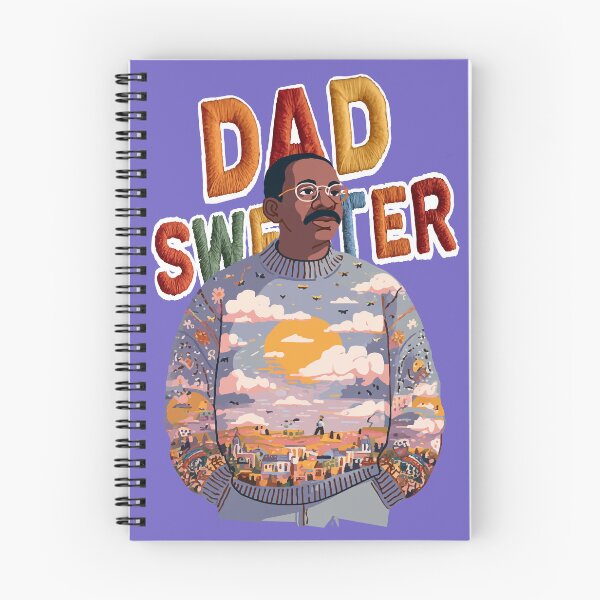 Item preview, Dad Sweater Black Character Cloud Shirt design designed and sold by RichardRags.