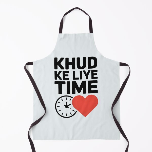 Item preview, Khud Ke Liye Time – Self Care Desi Quote Design designed and sold by Swati Art Shop.