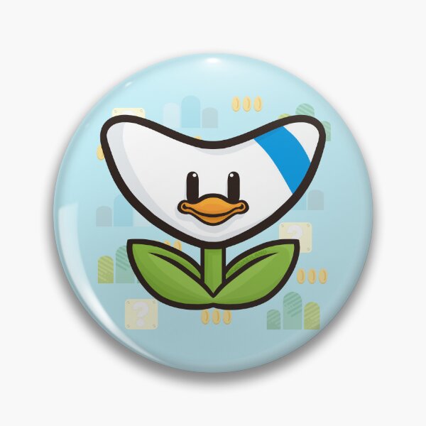 Item preview, Super Mario Boomerang Flower Duck designed and sold by Khotekmei.