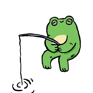 Artwork thumbnail, Relaxing Fishing by Childish by Design