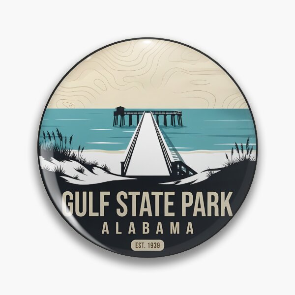 Item preview, Gulf State Park Alabama designed and sold by DetourDgn.