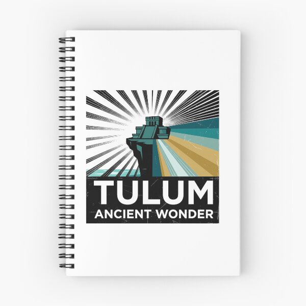 Item preview, Tulum Mexico Travel Souvenir - Playa Paraiso Beach & Maya Ruins Art designed and sold by OzzFrequency.