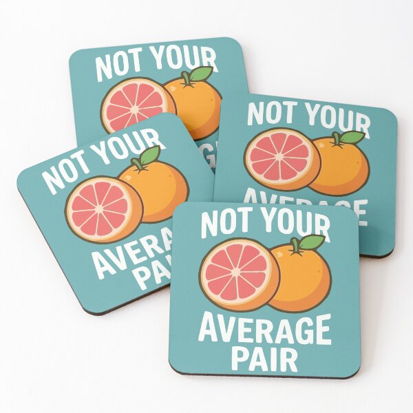 Item preview, Not Your Average Pair Funny Citrus Fruit designed and sold by Amir Faysal.