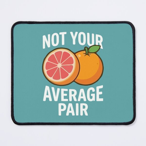 Item preview, Not Your Average Pair Funny Citrus Fruit designed and sold by Amir Faysal.