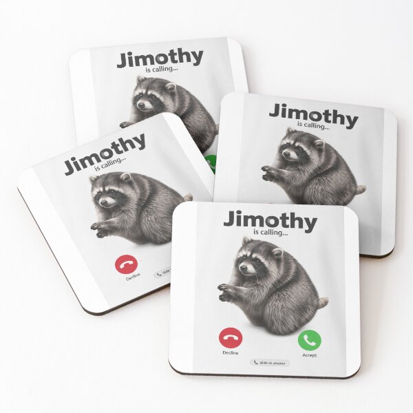 Item preview, Jimothy Raccoon - Viral Seattle Raccoon, Short Spine Syndrome Raccoon designed and sold by PatternFly.