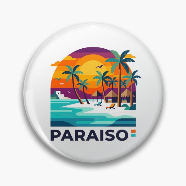 Item preview, Tulum Mexico Travel Souvenir - Playa Paraiso Beach & Maya Ruins Art designed and sold by OzzFrequency.