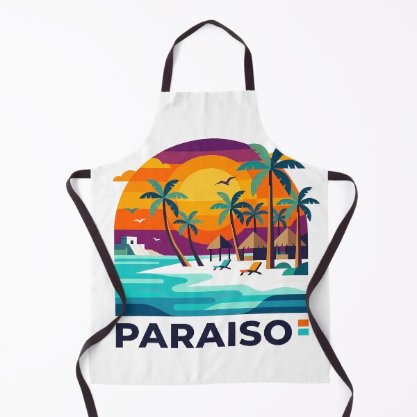 Item preview, Tulum Mexico Travel Souvenir - Playa Paraiso Beach & Maya Ruins Art designed and sold by OzzFrequency.