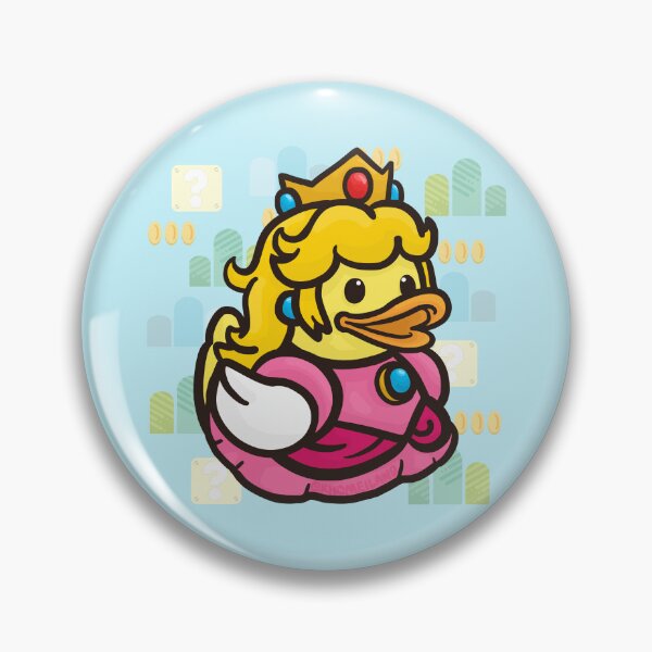 Item preview, Super Mario Princess Peach Duck designed and sold by Khotekmei.