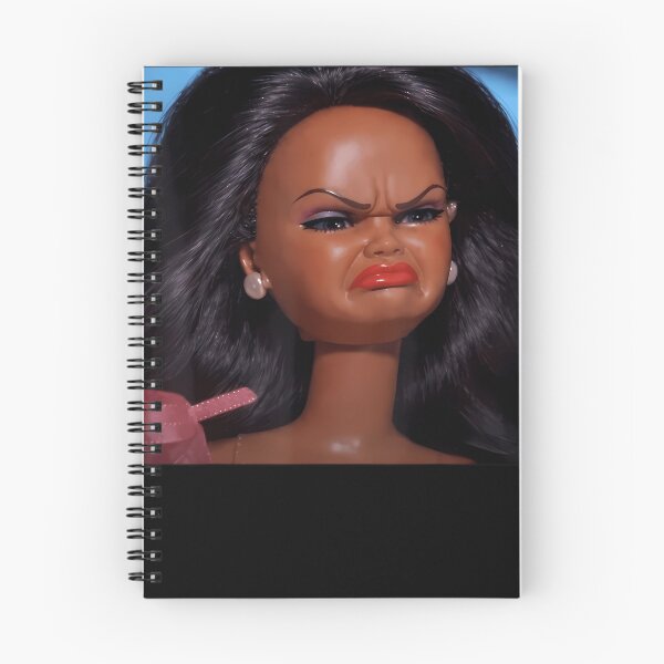 Item preview, Angry Disgusted Black Doll Face Meme Reaction Meme Funny designed and sold by AbsurdVibes.